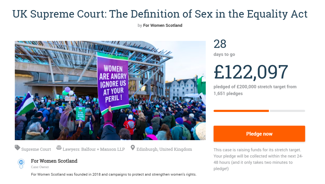 For women Scotland given leave to appeal.