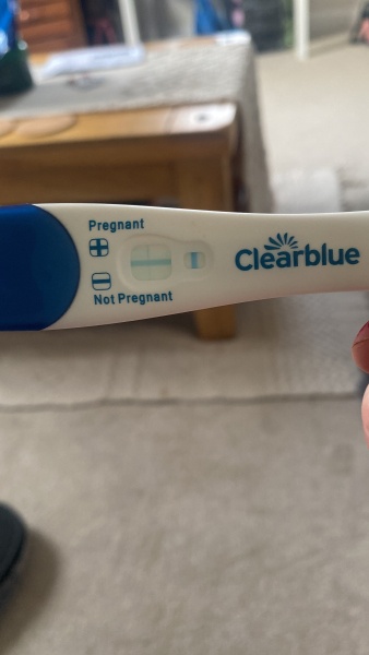 Pregancy test confusion
