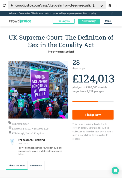 For women Scotland given leave to appeal.
