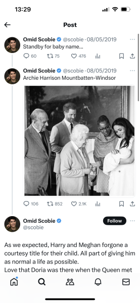 Harry & Meghan change their surname