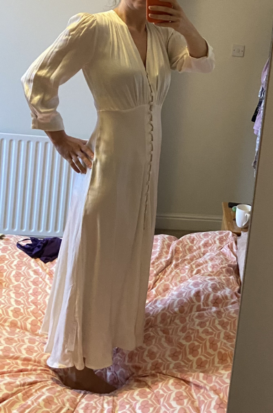 Wedding dress for a chilly Yorkshire wedding? With pics