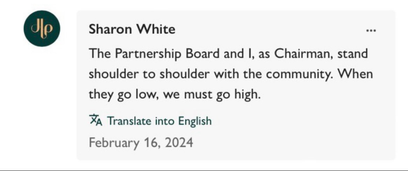 John Lewis in Trouble