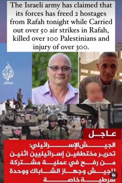 This is the reality of what Israeli is doing.