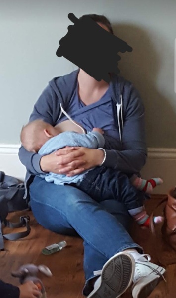 My husband thinks breastfeeding women should be more classy