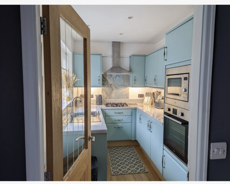 Cheapest/ easiest way to get kitchen/ utility cabinets in bespoke colour