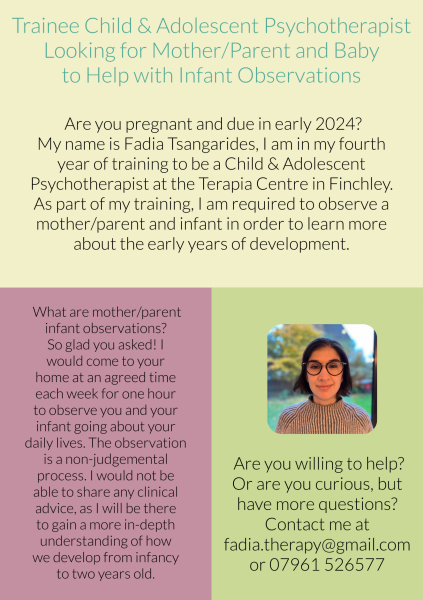 Mother/Parent and Infant Observation