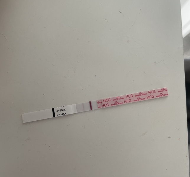 12/13dpo faint line