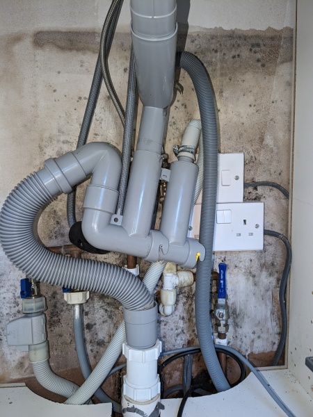 Advice needed! How to sort out the mouldy wall under sink cupboard after a water leak which lasted for ages!