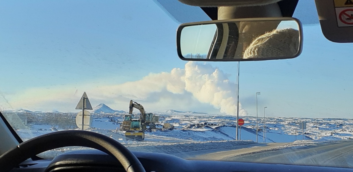 Iceland - possible eruption due near the Blue Lagoon