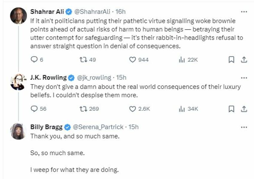 JKR on men in women's jails
