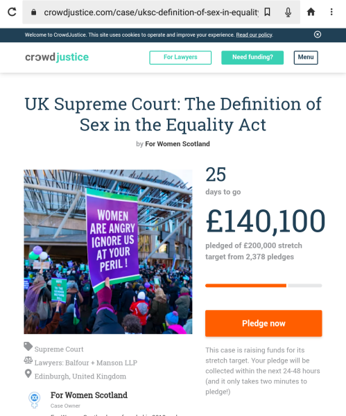 For women Scotland given leave to appeal.