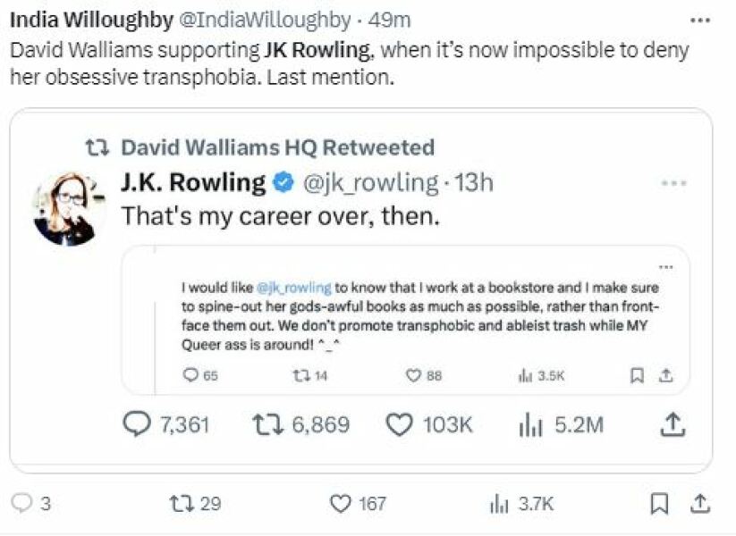 JKR on men in women's jails