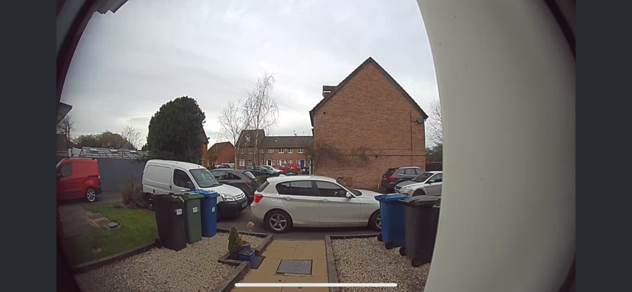 For being angry at our neighbours parking?