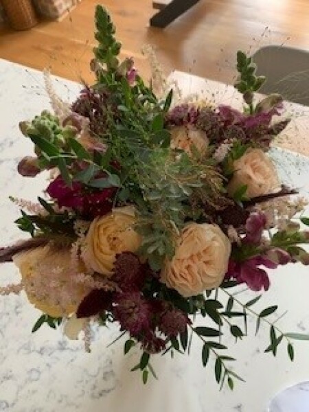 Wedding flowers for October