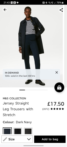 M&S app - where's the bloody 'home' button?!