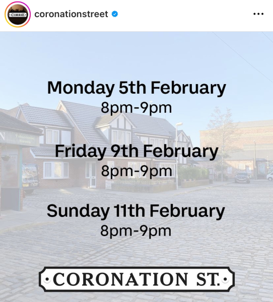 Coronation Street **NO SPOILERS** Cobblers on the cobbles