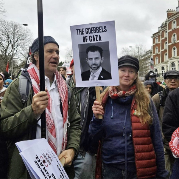 "The only purpose of these endless marches is to intimidate British Jews" (part two) ***MNHQ has tweaked the title in order to make the quote more clear***