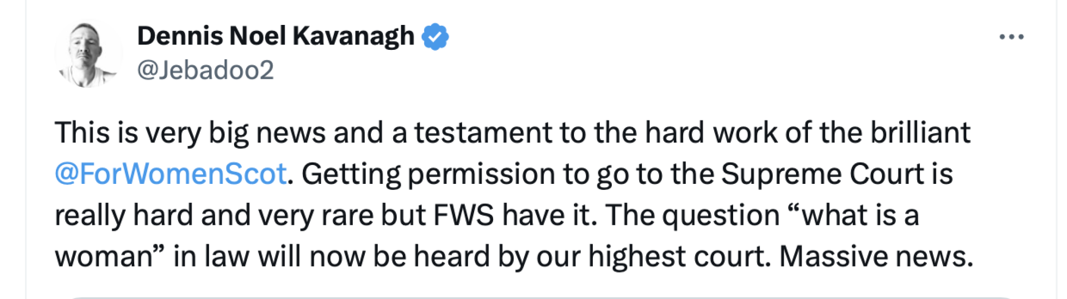 For women Scotland given leave to appeal.