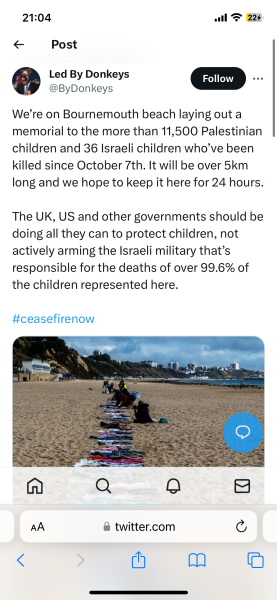 Support to Gaza/Palestine around the world