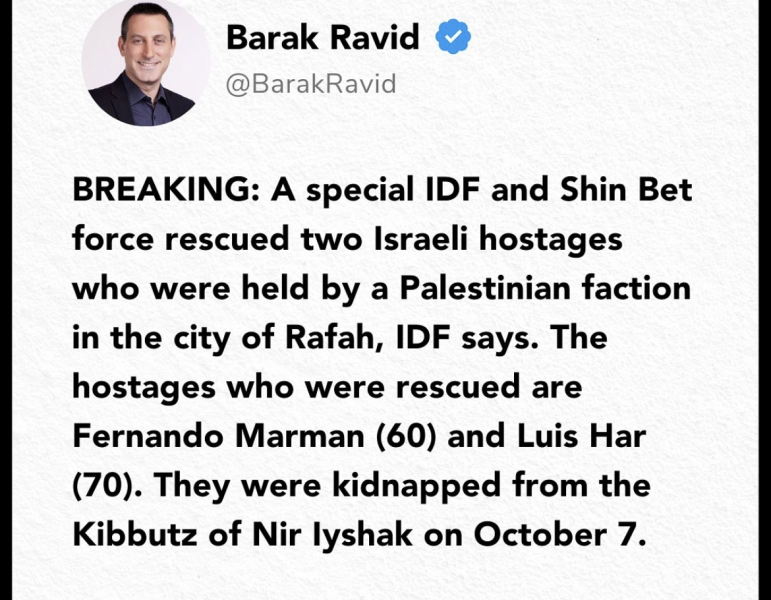 Standing up for Israel