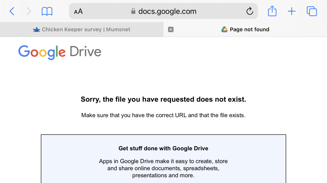 Chicken Keeper survey