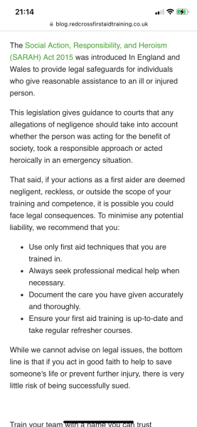 To not know wtf to do if witnessing an acid attack?!