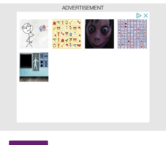 Scary adverts coming up?
