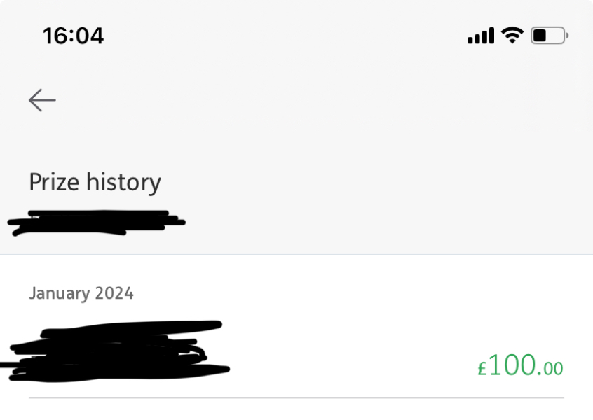 PREMIUM BONDS DEC INTO 2024