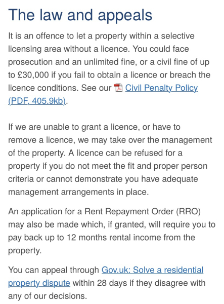 Landlord being an arse