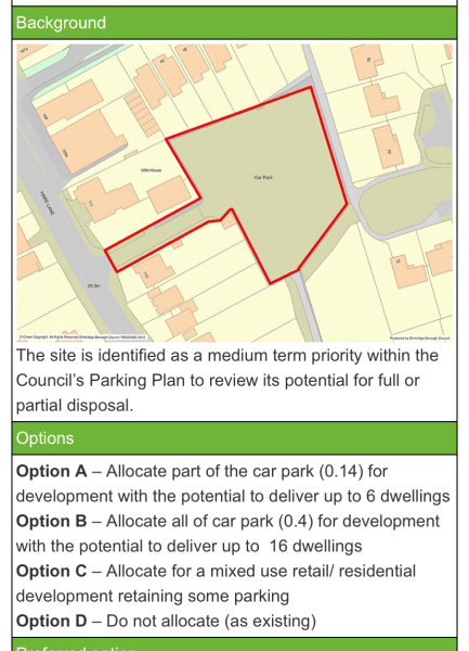 NIMBY question - would you buy a forever home near land identified for redevelopment?