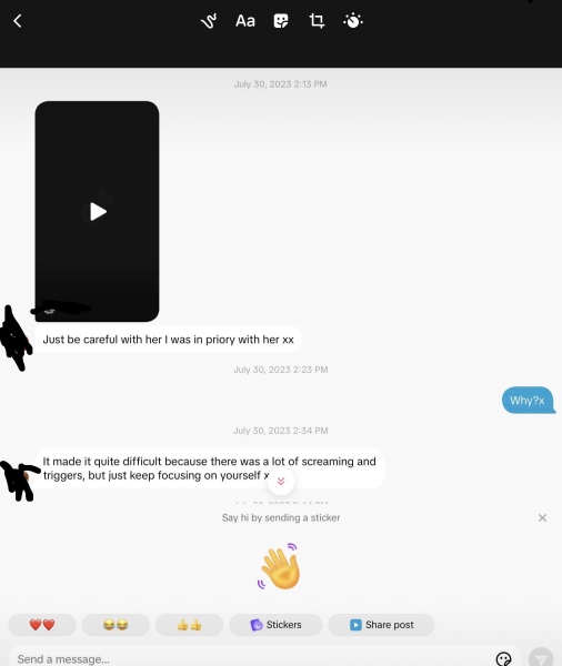 To ask what you think of this person