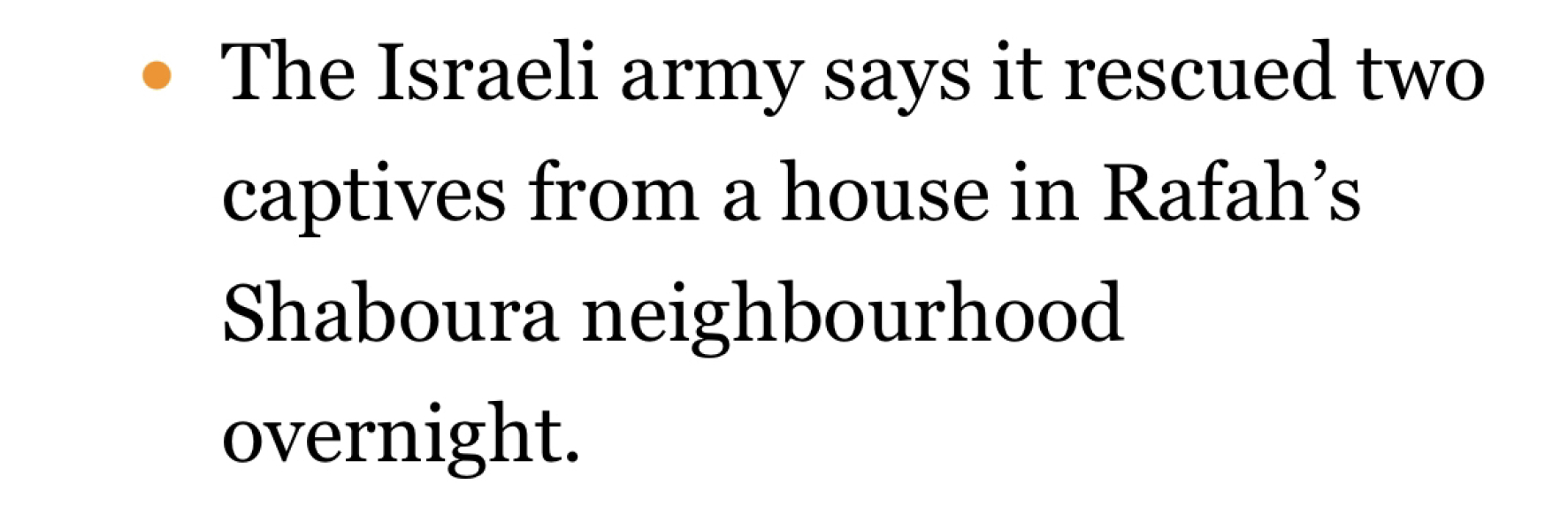 Standing up for Israel