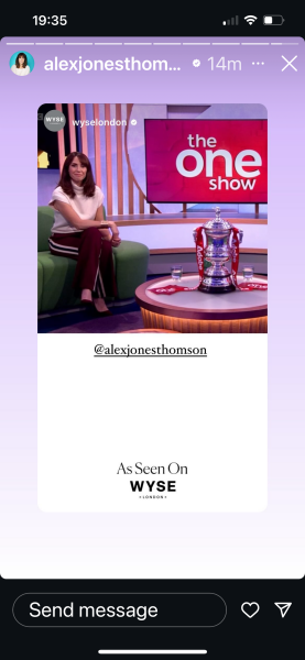 Alex Jones on The One Show