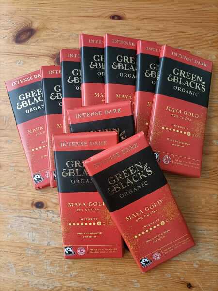 Maya Gold choc (Green & Blacks)