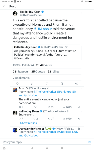 Posie has launched her new party!