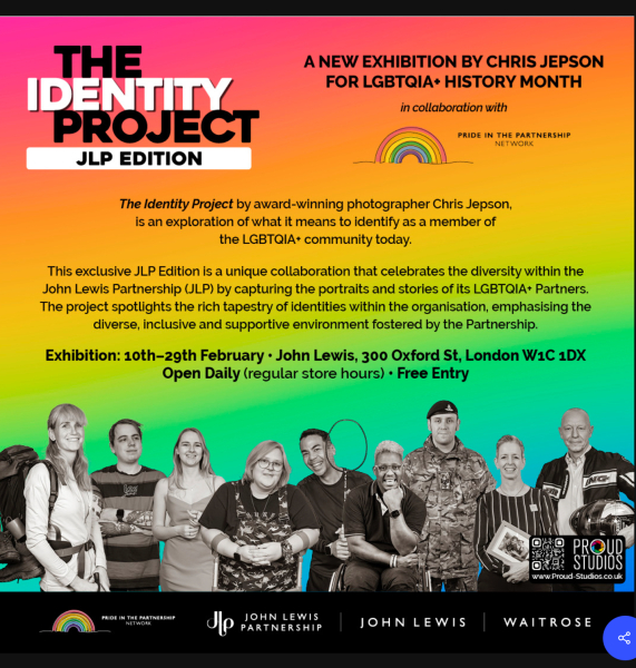 Boycott JL and Waitrose? : James Esses' latest Substack on John Lewis LGBTQIA++ 'Identity' mag