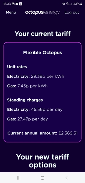 Outrageously high gas & electricity bills