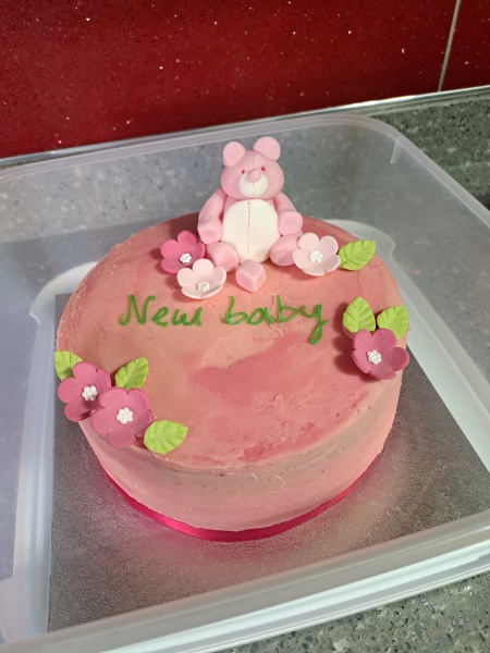 Amateur baker- please help me make this cake look nice!