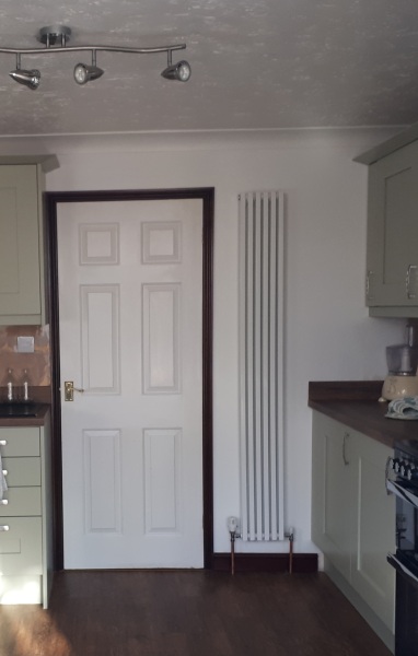 Best way to heat galley kitchen?