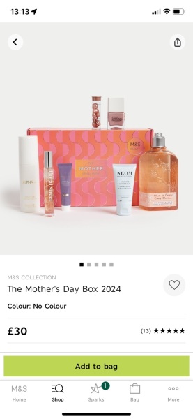 M&S Mothers Day Box £30 2024