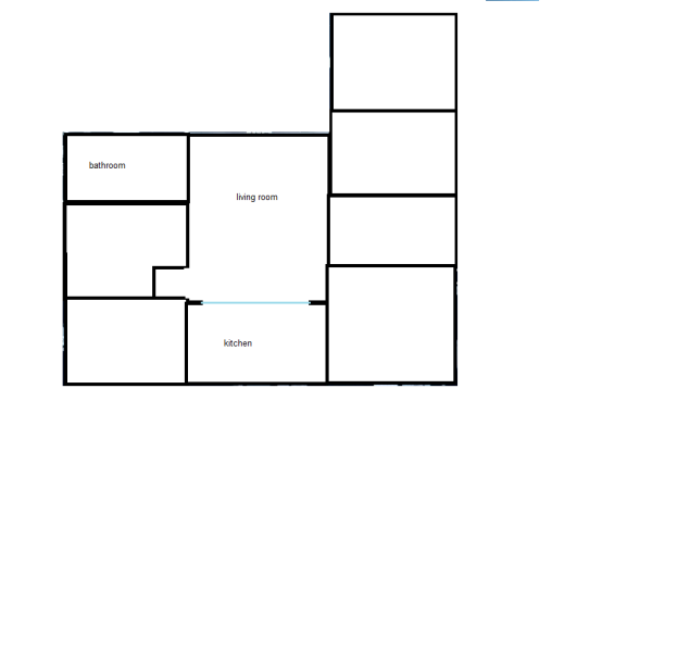 Floor plan help - dead space, with no windows