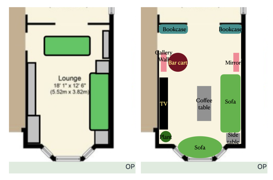 How would you set up this living room?