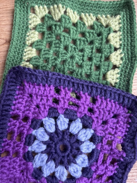 Woolly Hugs. Sad news we are afraid. Making a Blanket for lovely Mowly77's family