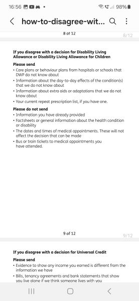 DLA Mandatory Reconsideration 2023