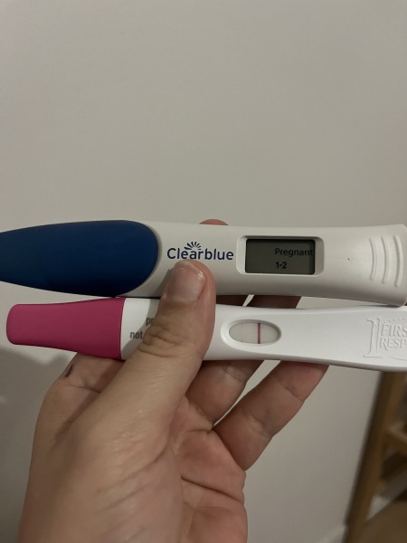 Positive pregnancy test??