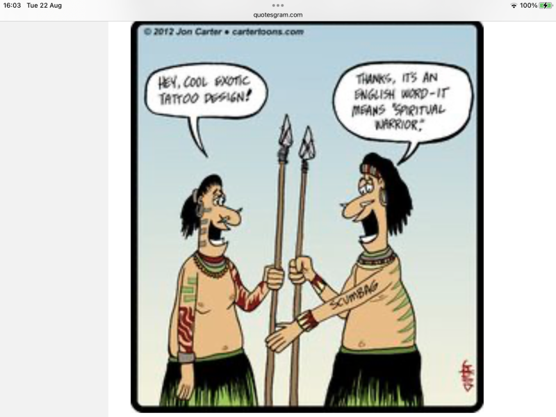 When did the popularity of tattoos among British people start increasing, what do you think caused?