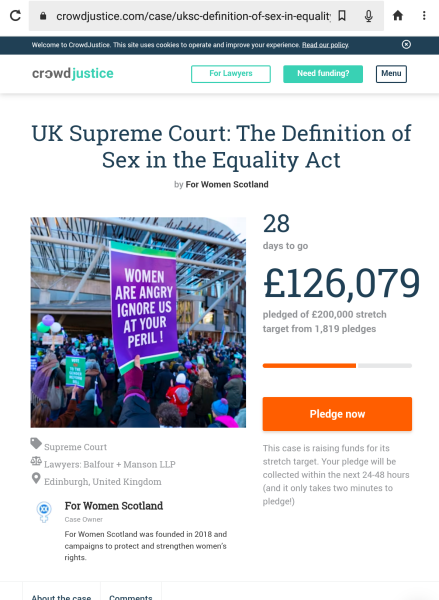 For women Scotland given leave to appeal.