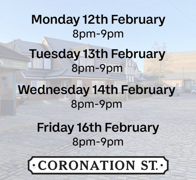 Coronation Street **NO SPOILERS** Cobblers on the cobbles
