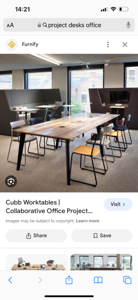 Desk and office given away