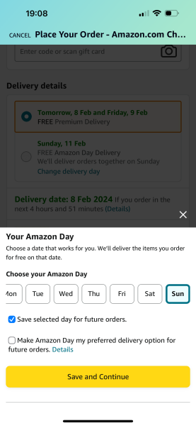 Threatening Amazon email?
